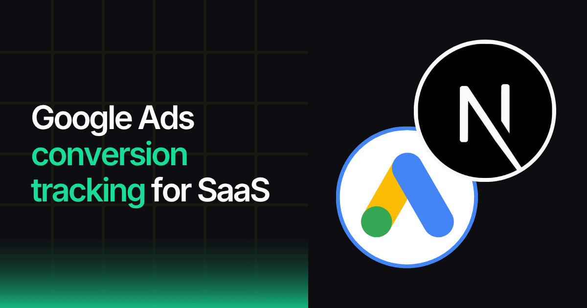 Diagram of a 5-layer Google Ads conversion tracking stack for SaaS